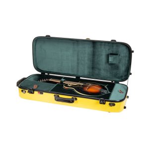 CRF2020MF-R Fiberglass Mandolin Case - F style fits Gibson F5, Rectangular Mando Case