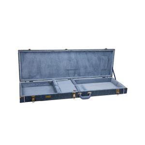 CRW630B Electric Bass Case, Fits Fender Precision & Jazz Bass,Patterned leather Case